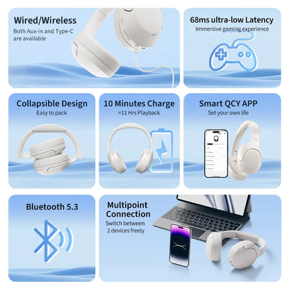 Wireless ANC Over-Ear Headphones