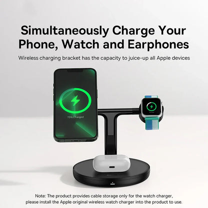 3-in-1 Magnetic Wireless Charger