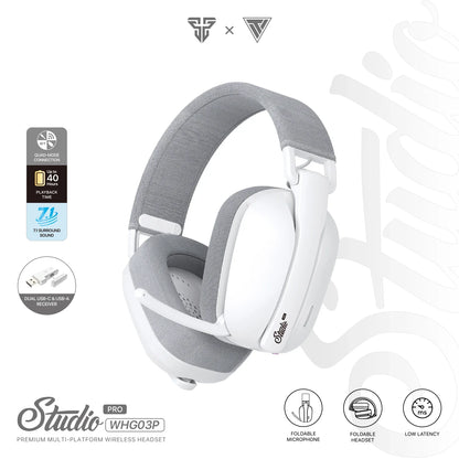 Wireless Gaming Headset with Surround Sound