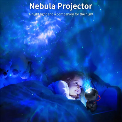 Astronaut Star Projector Galaxy Light