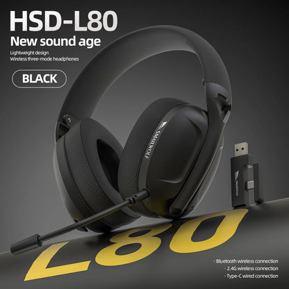 Wireless Three-Mode Gaming Headset